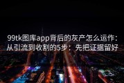 99tk图库app背后的灰产怎么运作：从引流到收割的5步：先把证据留好